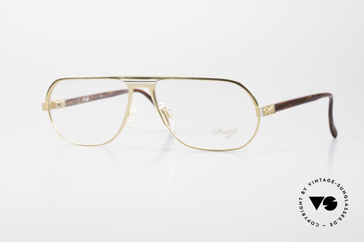 Davidoff 301 Edle Herrenbrille 1990er, edle DAVIDOFF Designer-Herrenbrille der 1990er, Passend für Herren