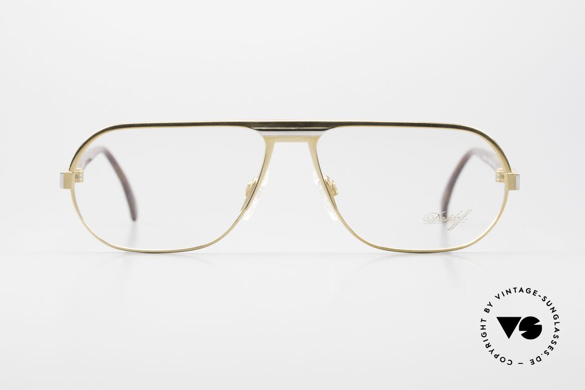 Davidoff 301 Edle Herrenbrille 1990er, edle DAVIDOFF Designer-Herrenbrille der 1990er, Passend für Herren