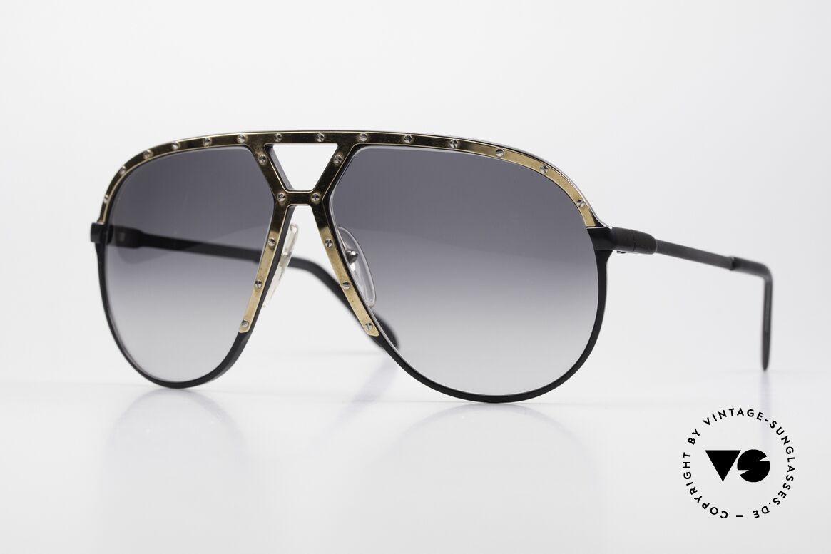 Alpina M1 Stevie Wonder 80er Sonnenbrille, alte 80er Alpina M1 Sonnenbrille, West Germany, Passend für Herren