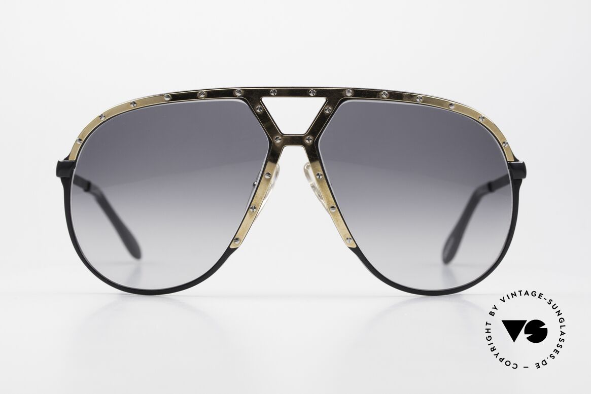 Alpina M1 Stevie Wonder 80er Sonnenbrille, Stevie Wonder machte dieses M1 Modell berühmt, Passend für Herren