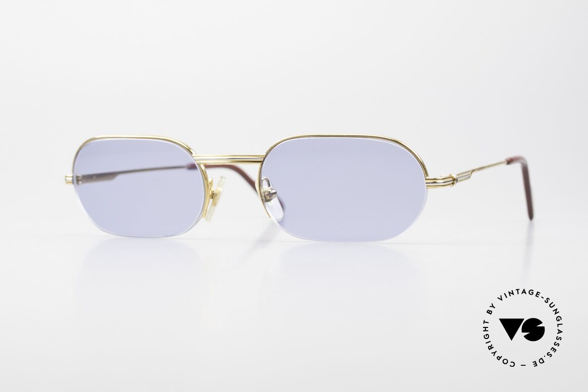 Cartier Ascot Rahmenlose Luxus Sonnenbrille, Luxus-Sonnenbrille der Cartier 'Halb-Rahmen' Serie, Passend für Herren und Damen