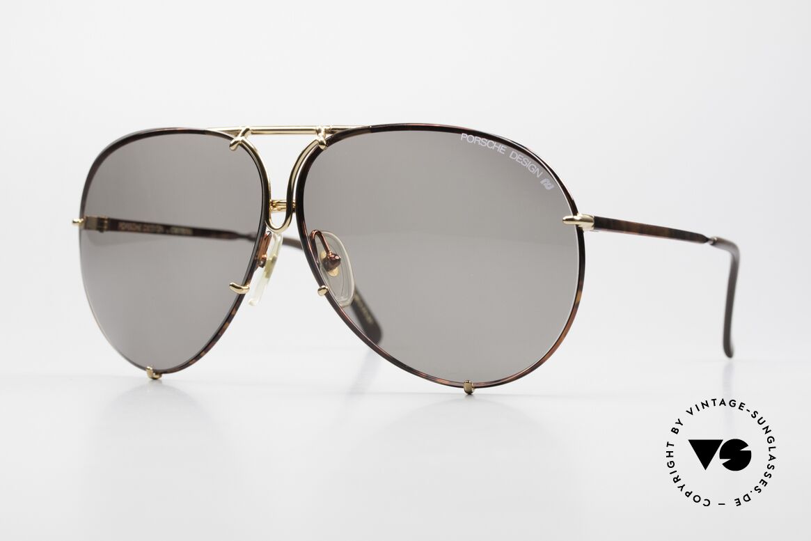 Porsche 5623 Johnny Depp Filmsonnenbrille, ungetragen, mit Wechselgläsern & orig. Porsche Etui, Passend für Herren und Damen