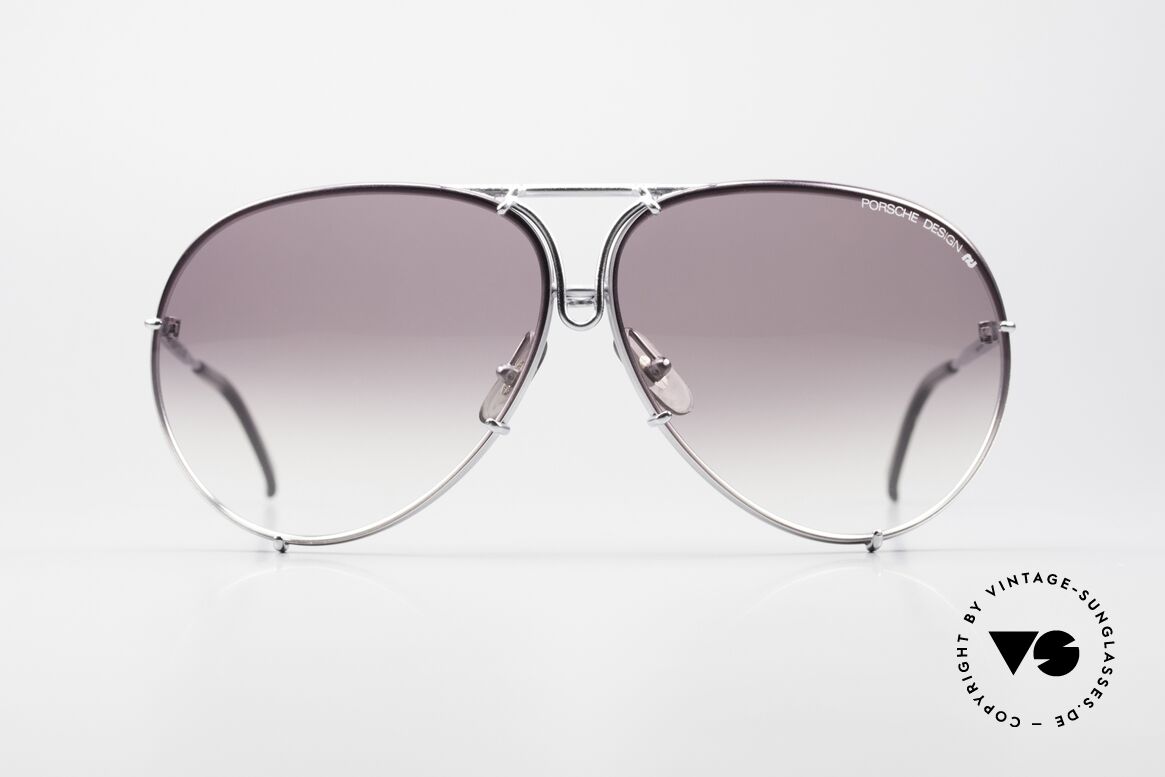 Porsche 5621 Ultra Seltene Titanium Version, in diese Titan-Version passen die normalen Gläser, Passend für Herren