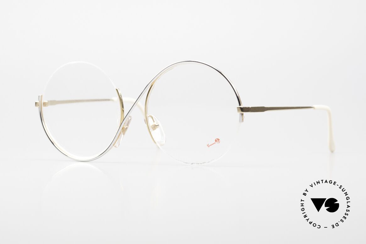 Casanova FC9 Kunstvolle Vintage Brille 80er, wunderschöne Casanova vintage Brille von ca. 1985, Passend für Damen