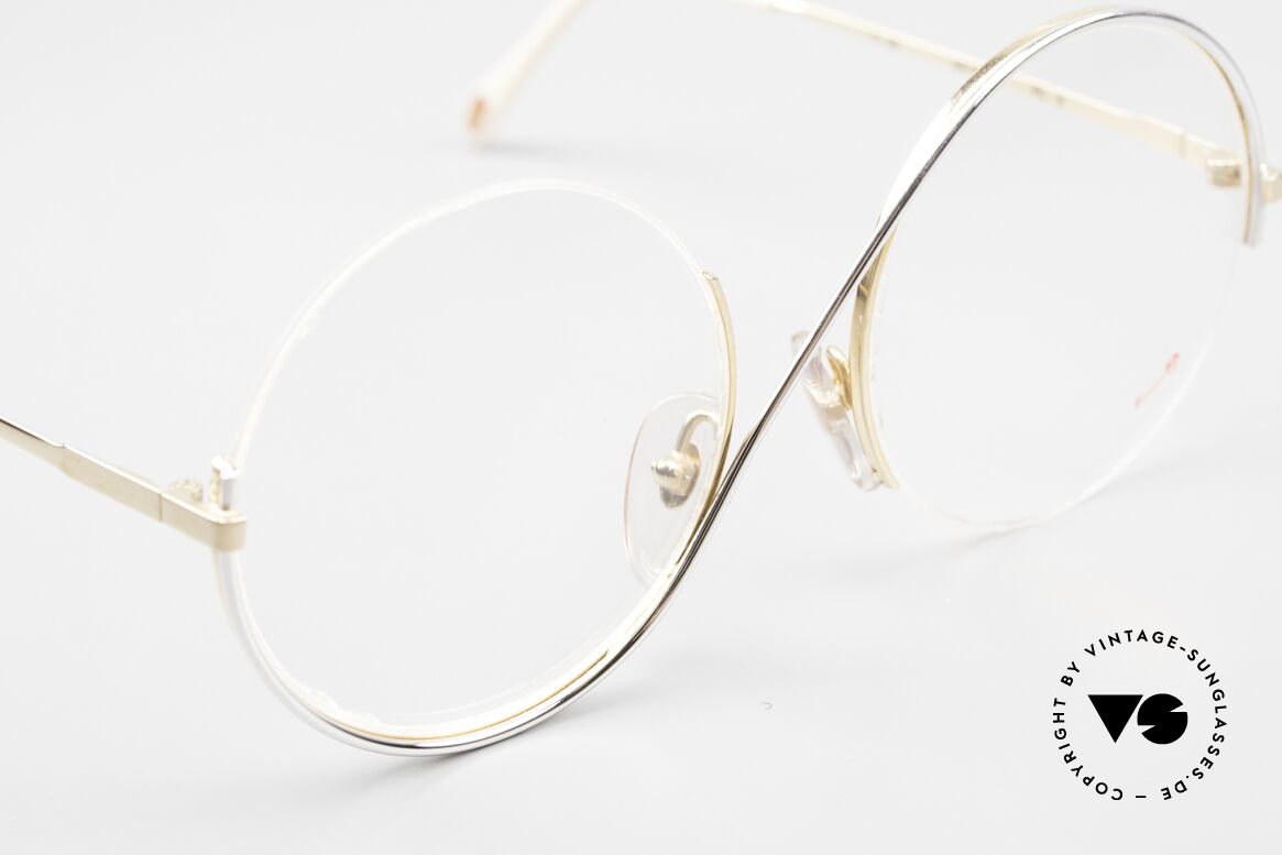 Casanova FC9 Kunstvolle Vintage Brille 80er, Größe: medium, Passend für Damen