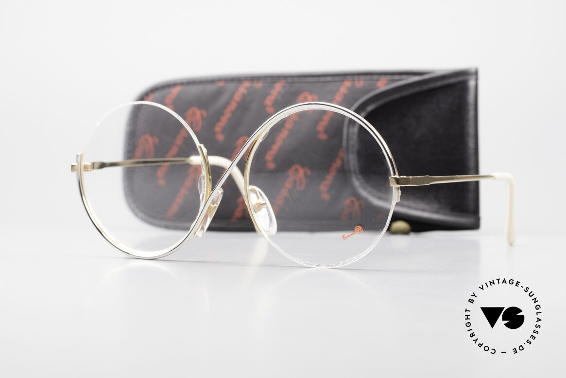 Casanova FC9 Kunstvolle Vintage Brille 80er, echte Rarität und absolutes Highlight für Sammler, Passend für Damen
