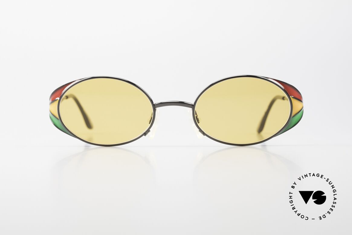 Casanova Rasta Reggae Rastafari Jamaika Brille, coole Rasta Sonnenbrille, Modell 1 von Casanova, Passend für Herren und Damen