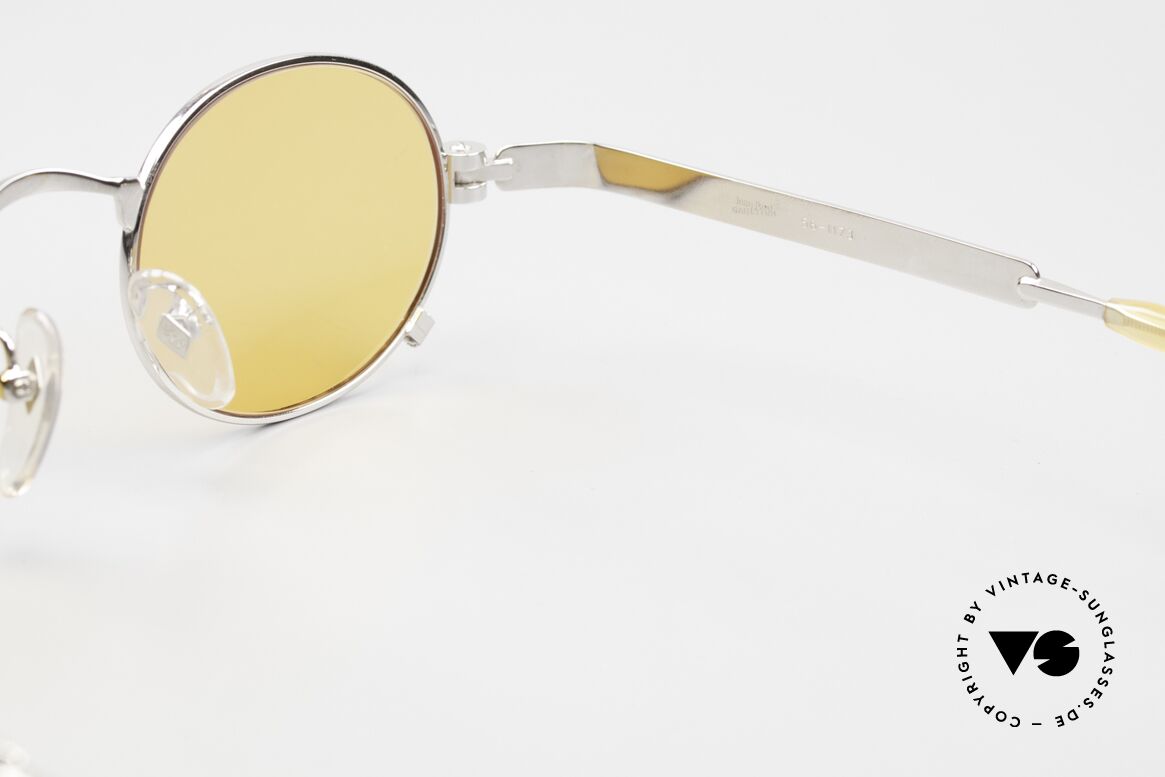 Jean Paul Gaultier 56-1173 Ovale Vintage Brille Steampunk, Größe: extra large, Passend für Herren