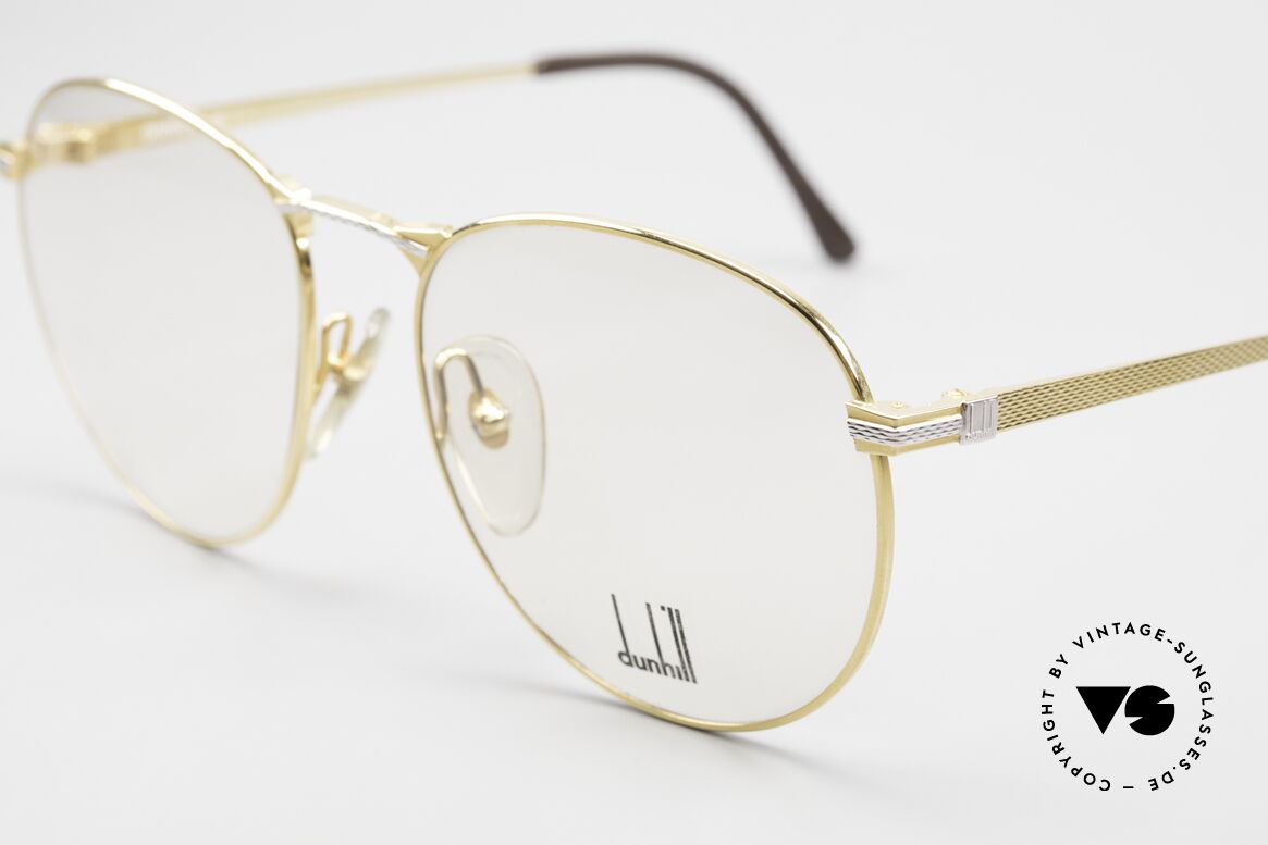 Dunhill 6065 Brille Von 1988 in 55m Size, vergoldet und rhodiniert (viel teurer geht's nicht), Passend für Herren