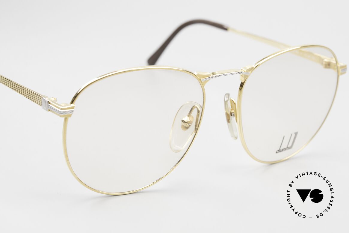 Dunhill 6065 Brille Von 1988 in 55m Size, ungetragen NOS; wie all unsere vintage Dunhills, Passend für Herren