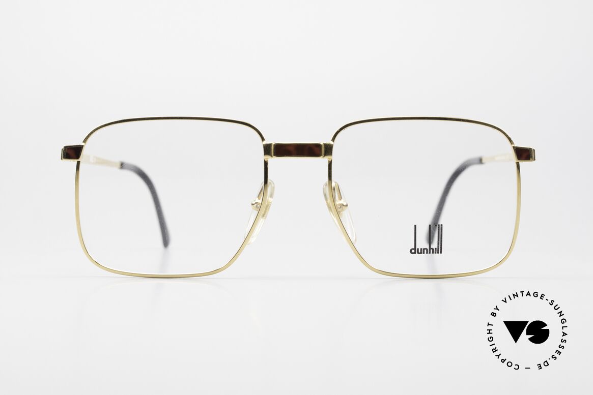 Dunhill 6057 Eckige Herrenbrille von 1988, eckige Alfred Dunhill Herren-Brille von 1988, Passend für Herren