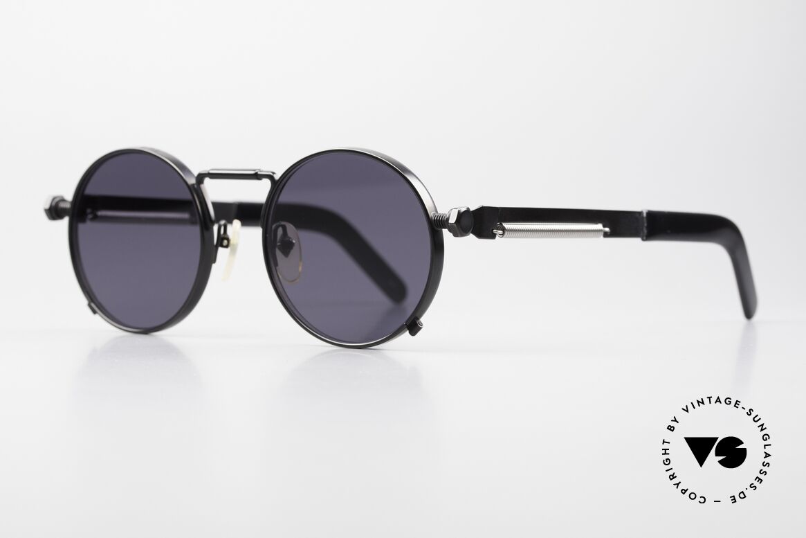 Jean Paul Gaultier 56-8171 Steampunk Vintage Brille JPG, meistgesuchte JPG Designersonnenbrille, weltweit !, Passend für Herren und Damen