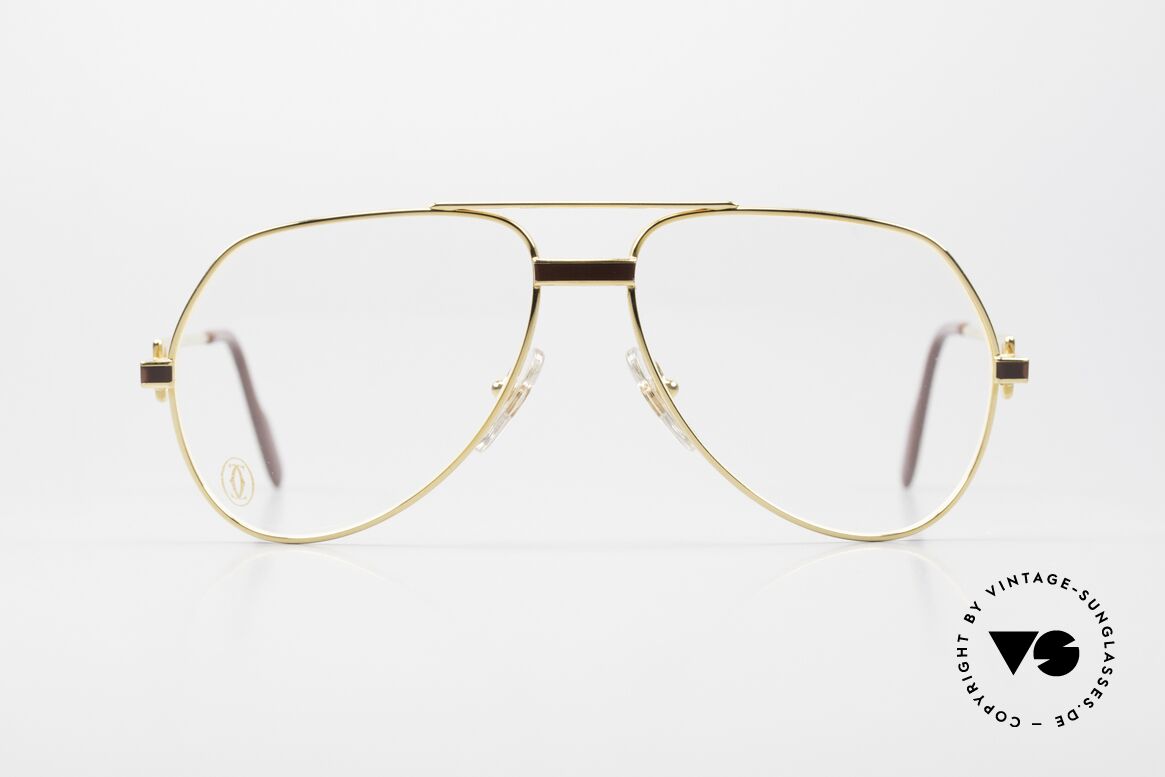Cartier Vendome Laque - S 1980er Luxus Brillenfasssung, wurde 1983 veröffentlicht & dann bis 1997 produziert, Passend für Herren und Damen
