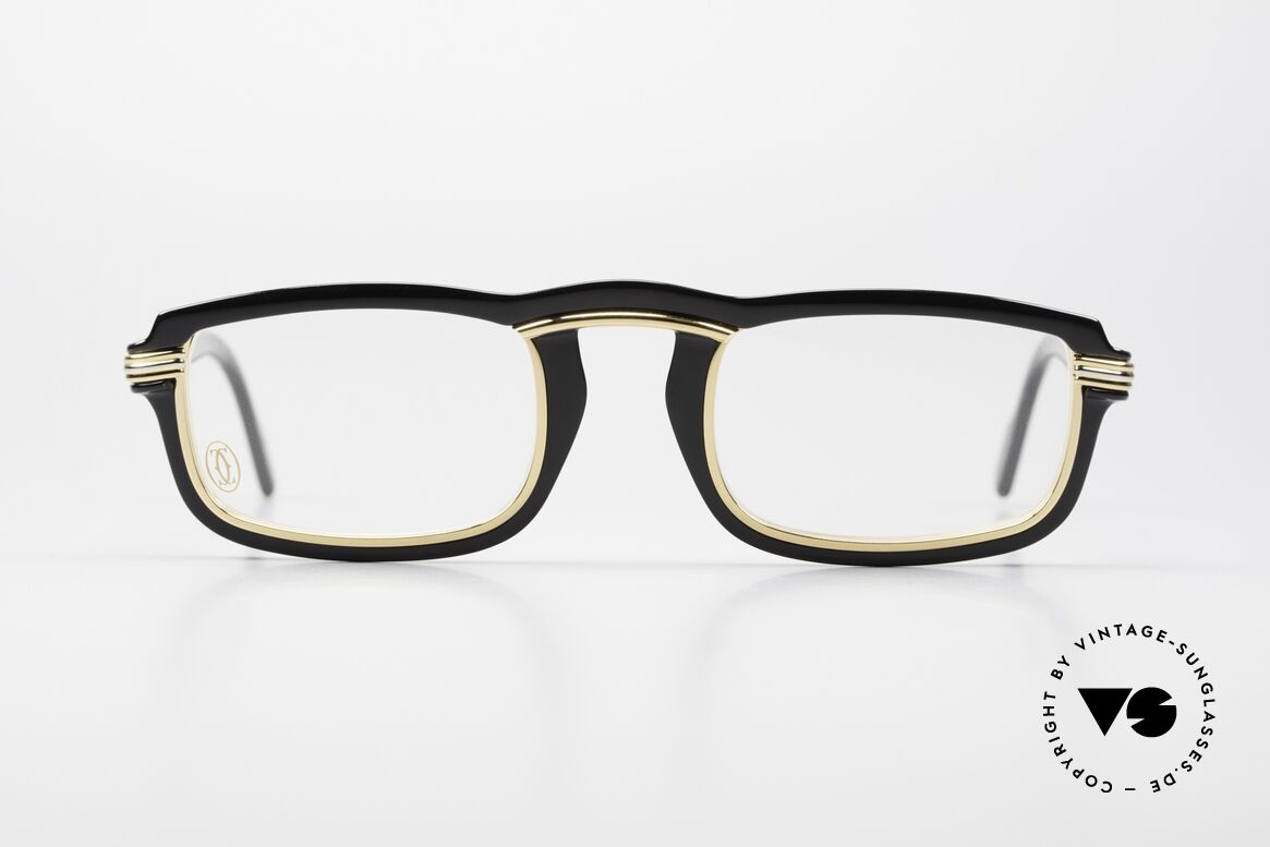 Cartier Vertigo Special Edition Vintage Brille, Sonderanfertigung mit orig. Cartier DEMOgläsern!, Passend für Herren