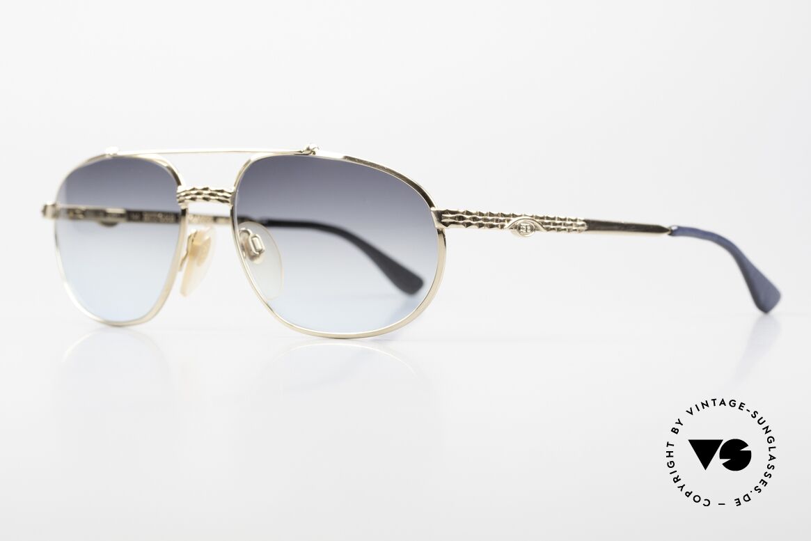 Bugatti EB503 Herren Sonnenbrille 90er Luxus, ein edles Bugatti Original aus den frühen 1990ern, Passend für Herren