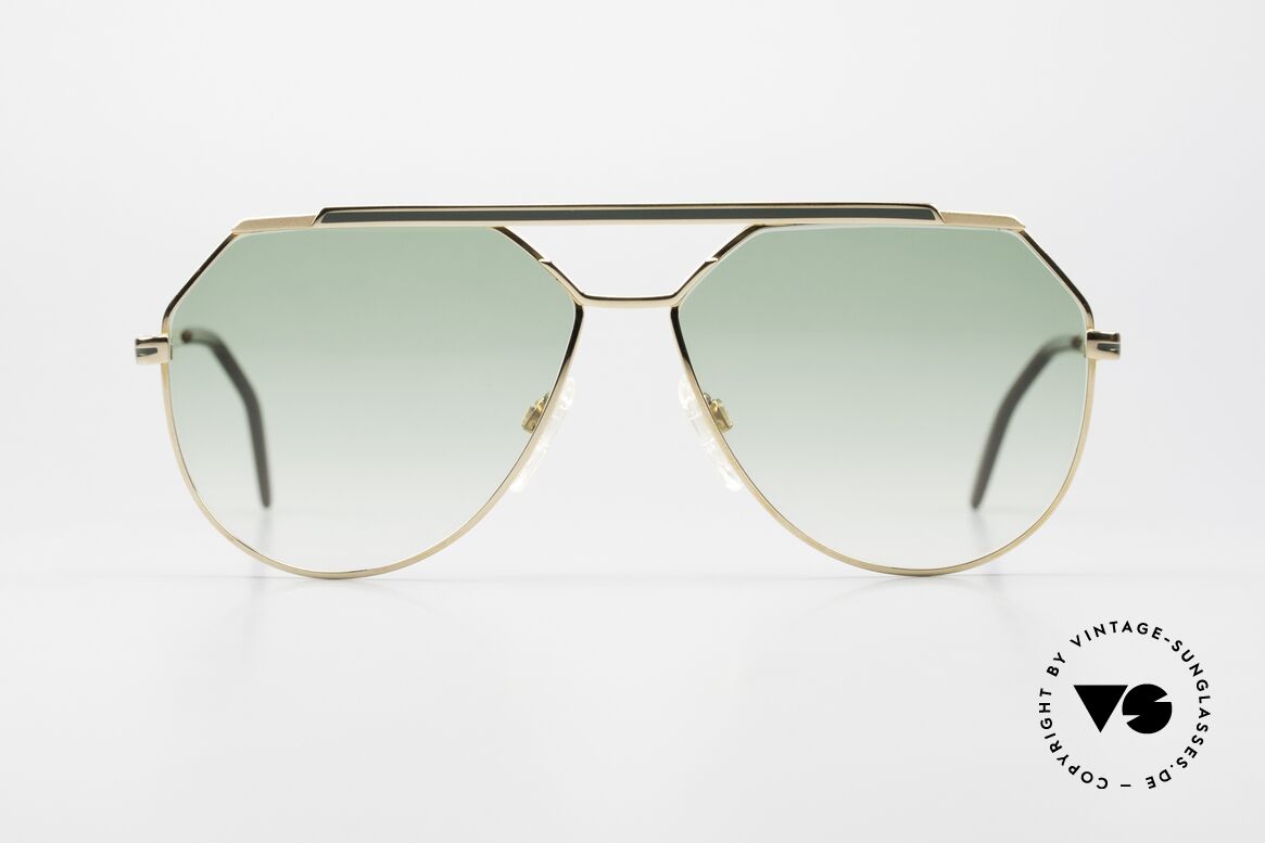 Cazal 733 80er Herrenbrille Aviator, sehr markante Cazal vintage Herrenbrille von 1986/87, Passend für Herren