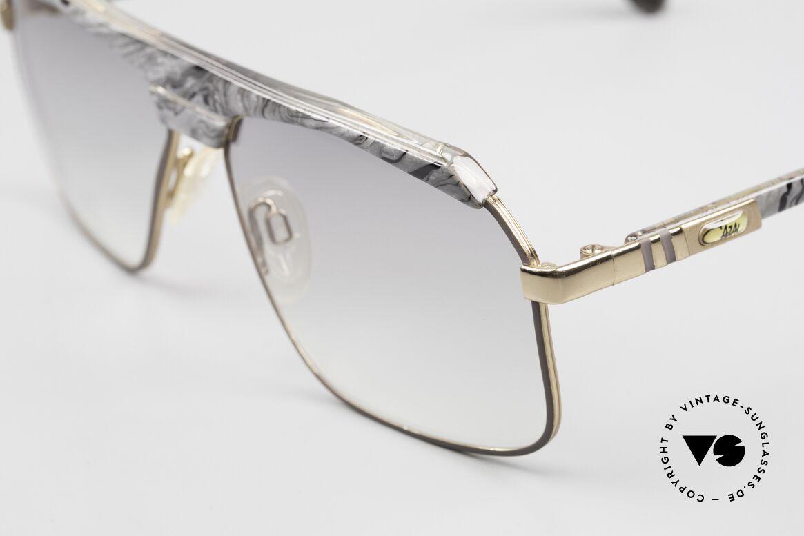 Cazal 730 Alte 80er Herren Sonnenbrille, eckig und markant - mehr 'old school' geht nicht!, Passend für Herren