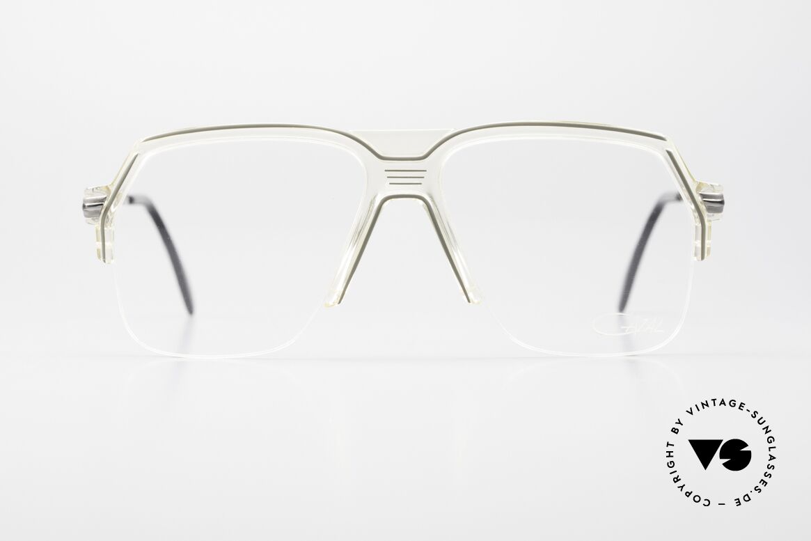 Cazal 626 Herren Vintage Brille 80er, HipHop-Brillenfassung oder auch "Old School Brille", Passend für Herren