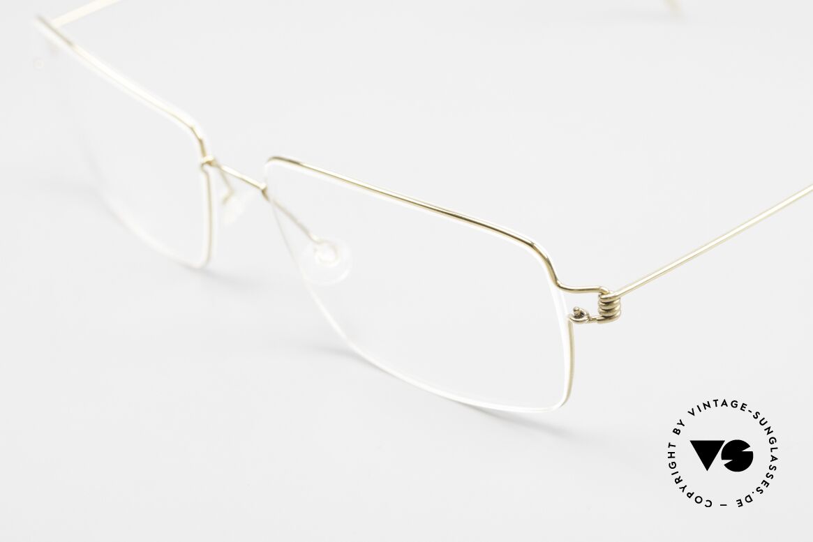 Lindberg Tim Air Titan Rim Klassische Herrenbrille Titan, extrem stabile Fassung, flexibel & elastisch, und nur 3g, Passend für Herren