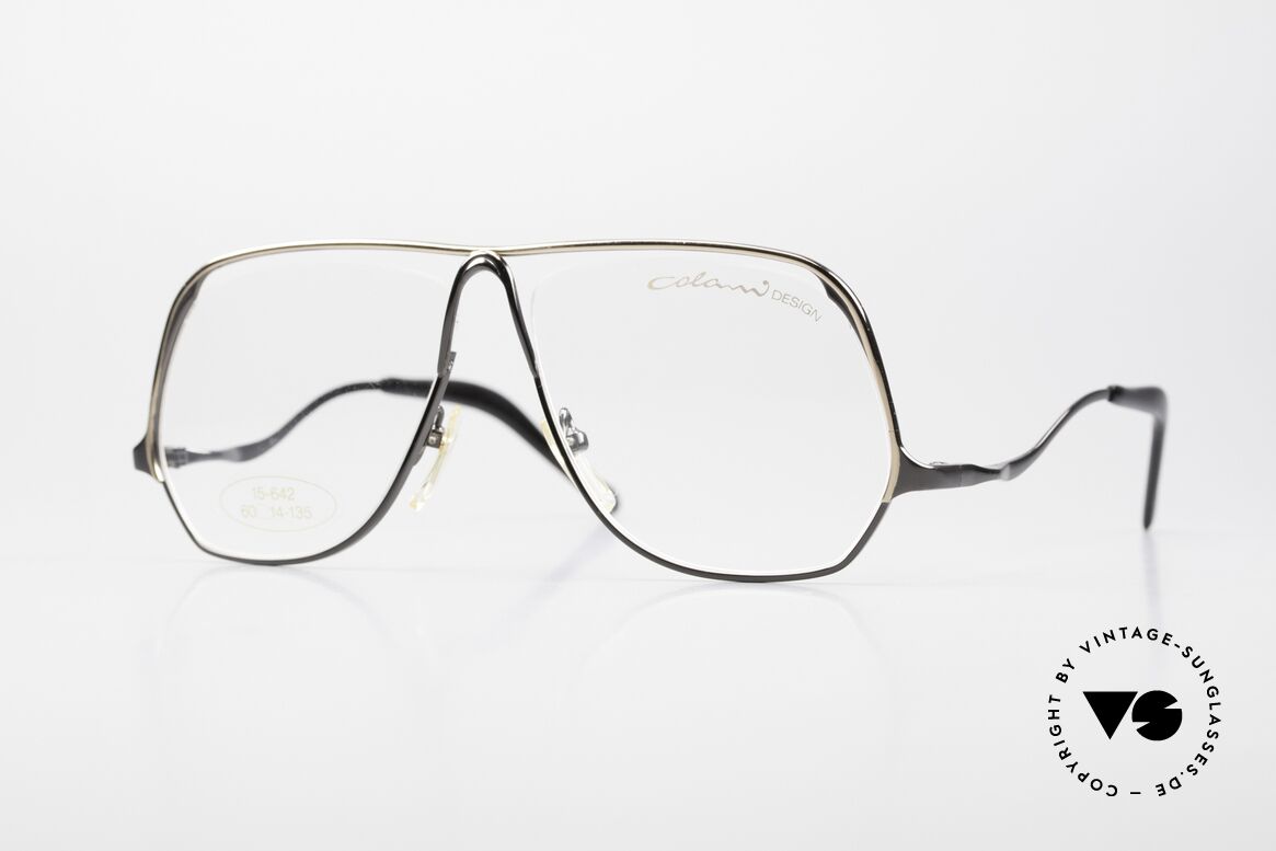 Colani 15-642 Rare Herrenbrille Von 1986, sehr auffällige Luigi COLANI Brillenfassung von 1986, Passend für Herren