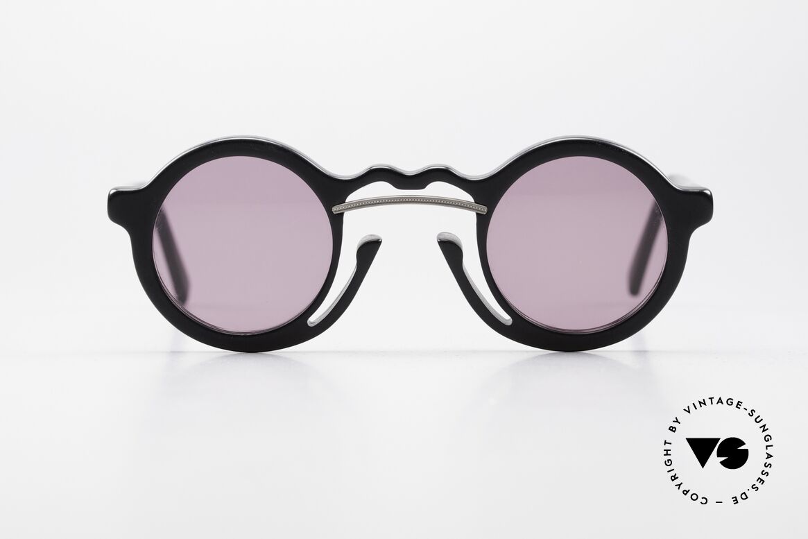 Franz Ruzicka 328 Verrückte Runde 90er Brille, Franz Ruzicka ist ein erfolgreicher Maler aus München, Passend für Herren und Damen