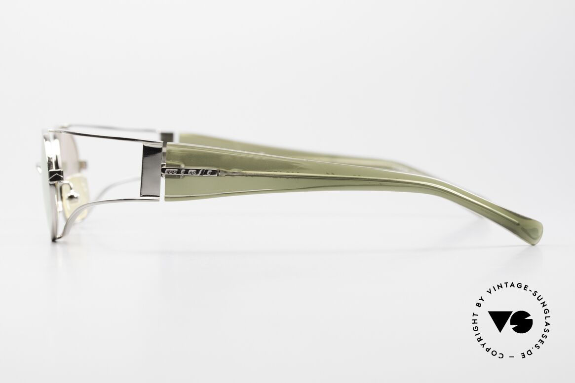 Alain Mikli 0427 / 03 Futuristische 2000er Brille, ungetragen (wie alle unsere vintage Alain Mikli), Passend für Herren und Damen