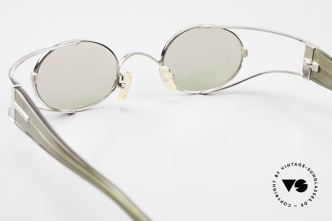 Alain Mikli 0427 / 03 Futuristische 2000er Brille, Größe: large, Passend für Herren und Damen