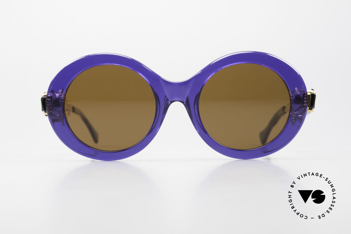 Moschino by Persol M253 Lady Gaga Sonnenbrille, eine Homage an die 60er Jahre von Franco Moschino, Passend für Damen
