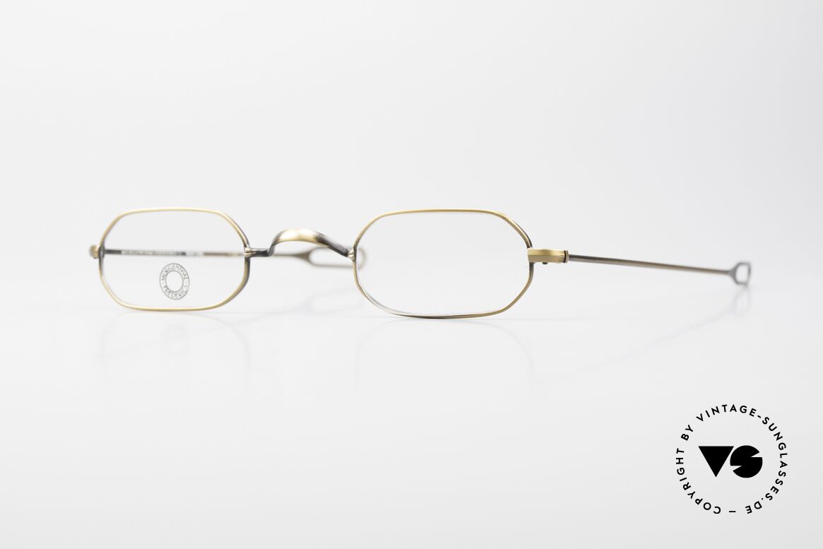Morgenthal Frederics Maduro 90er Luxusbrille Für Kenner, Morgenthal Frederics New York Brille, Modell Maduro, Passend für Herren und Damen
