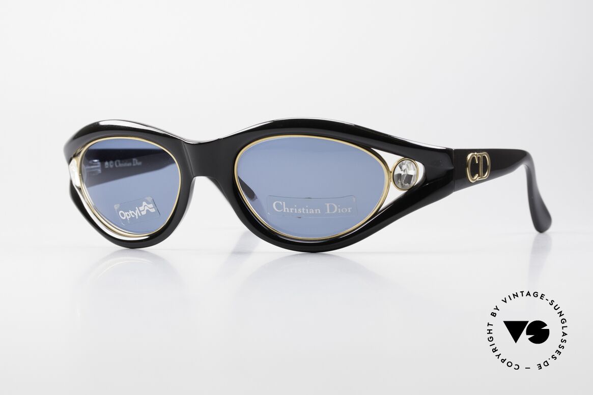Christian Dior CD2041 Damen Sonnenbrille Strass, Damen Designer-Sonnenbrille v. Christian Dior, Passend für Damen
