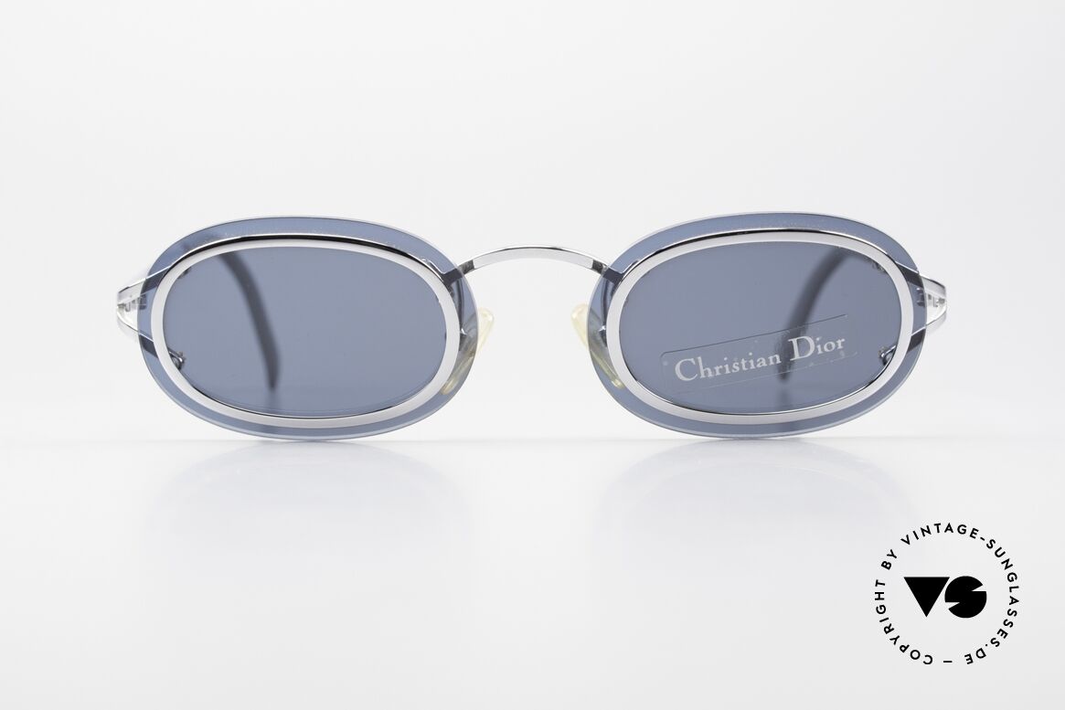 Christian Dior 2970 Sonnenbrille Randlos Oval, sehr markantes Sonnenbrillendesign von C. DIOR, Passend für Herren und Damen