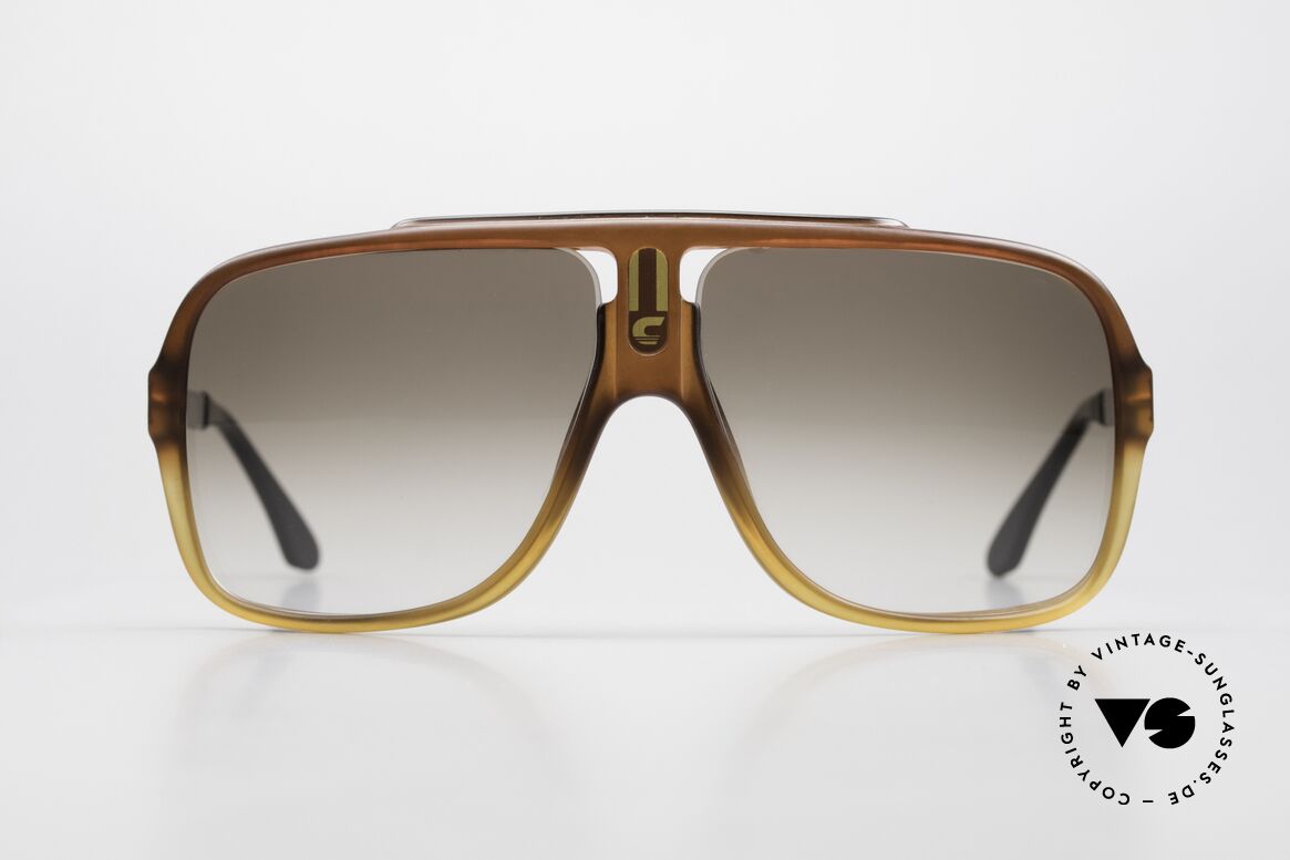 Carrera 5557 Rare 80er XL Sonnenbrille, sehr seltene Carrera vintage Sonnenbrille von 1985, Passend für Herren