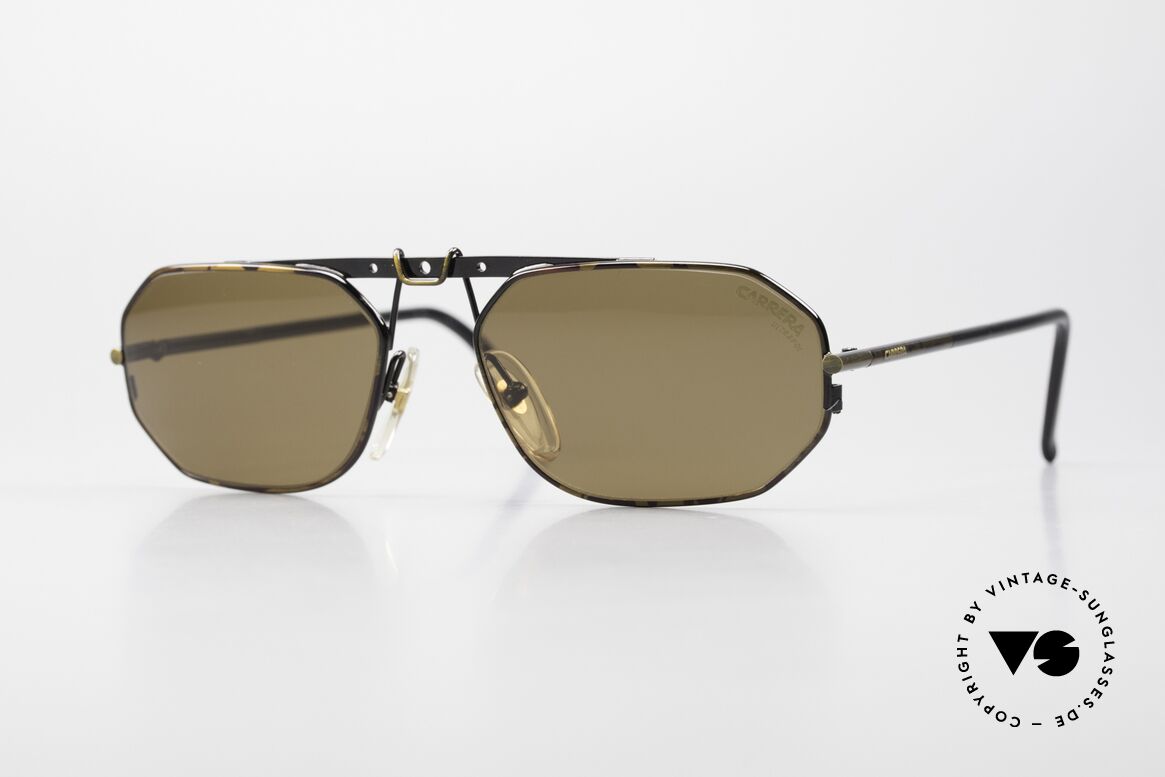 Carrera 5498 90er Sportbrille Polarisierend, äußerst stilvolle 90er Carrera vintage Sonnenbrille, Passend für Herren