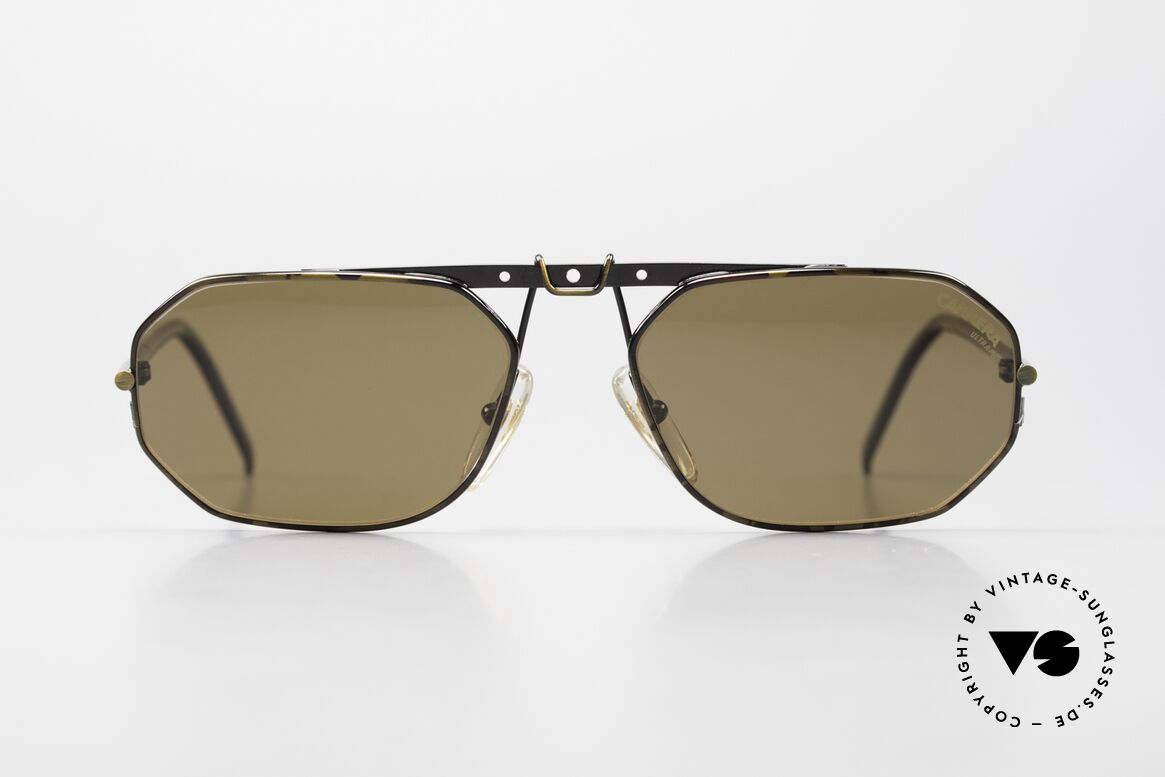 Carrera 5498 90er Sportbrille Polarisierend, klassisch-elegante Kombination von Farbe & Form, Passend für Herren