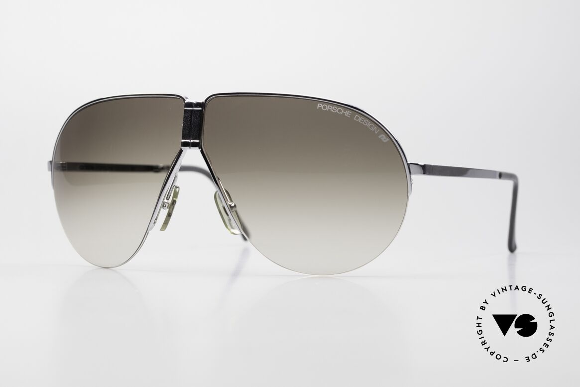 Porsche 5628 Rare 80er Faltsonnenbrille, praktische 80er Jahre Faltsonnenbrille von Porsche, Passend für Herren