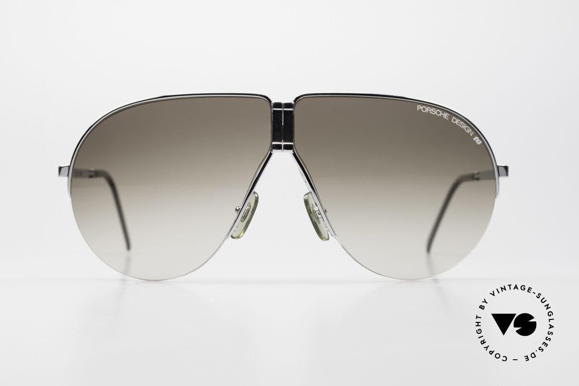 Porsche 5628 Rare 80er Faltsonnenbrille, nobles Designermodell inkl. orig. Faltetui aus Leder, Passend für Herren