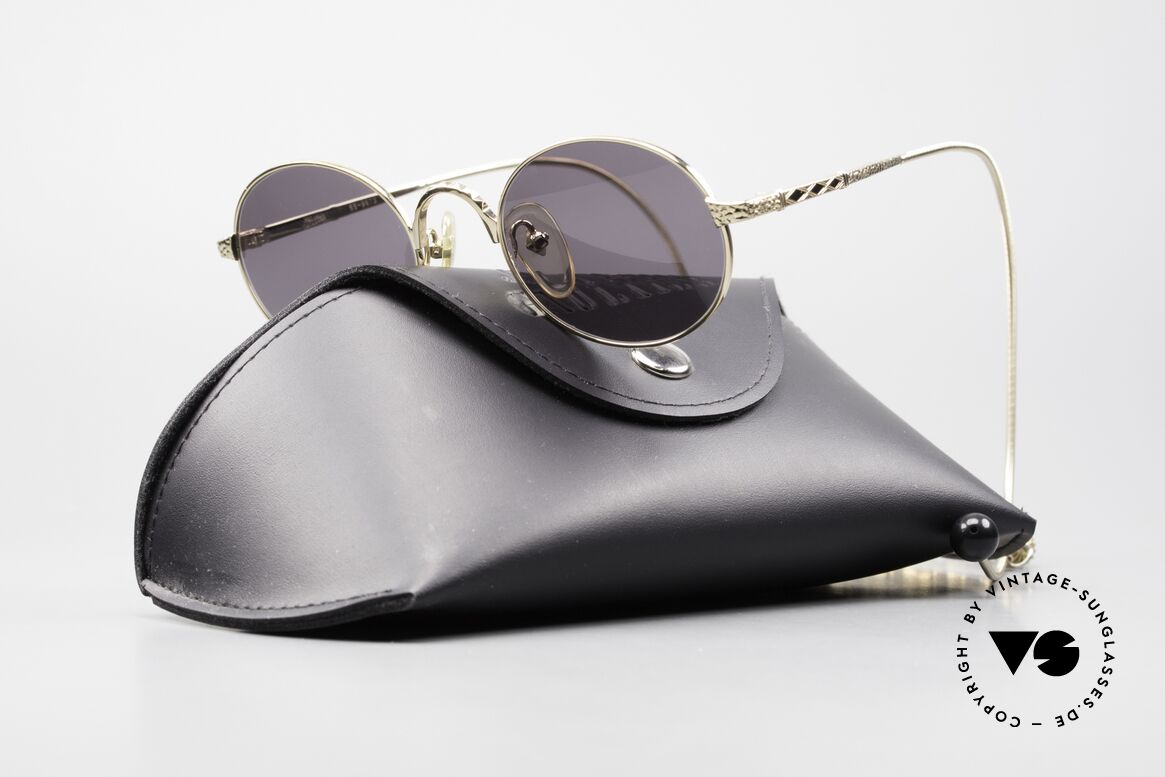 Jean Paul Gaultier 55-9673 Sonnenbrille Mit Perlenkette, herausragende Verarbeitung und aufwändige Details, Passend für Damen