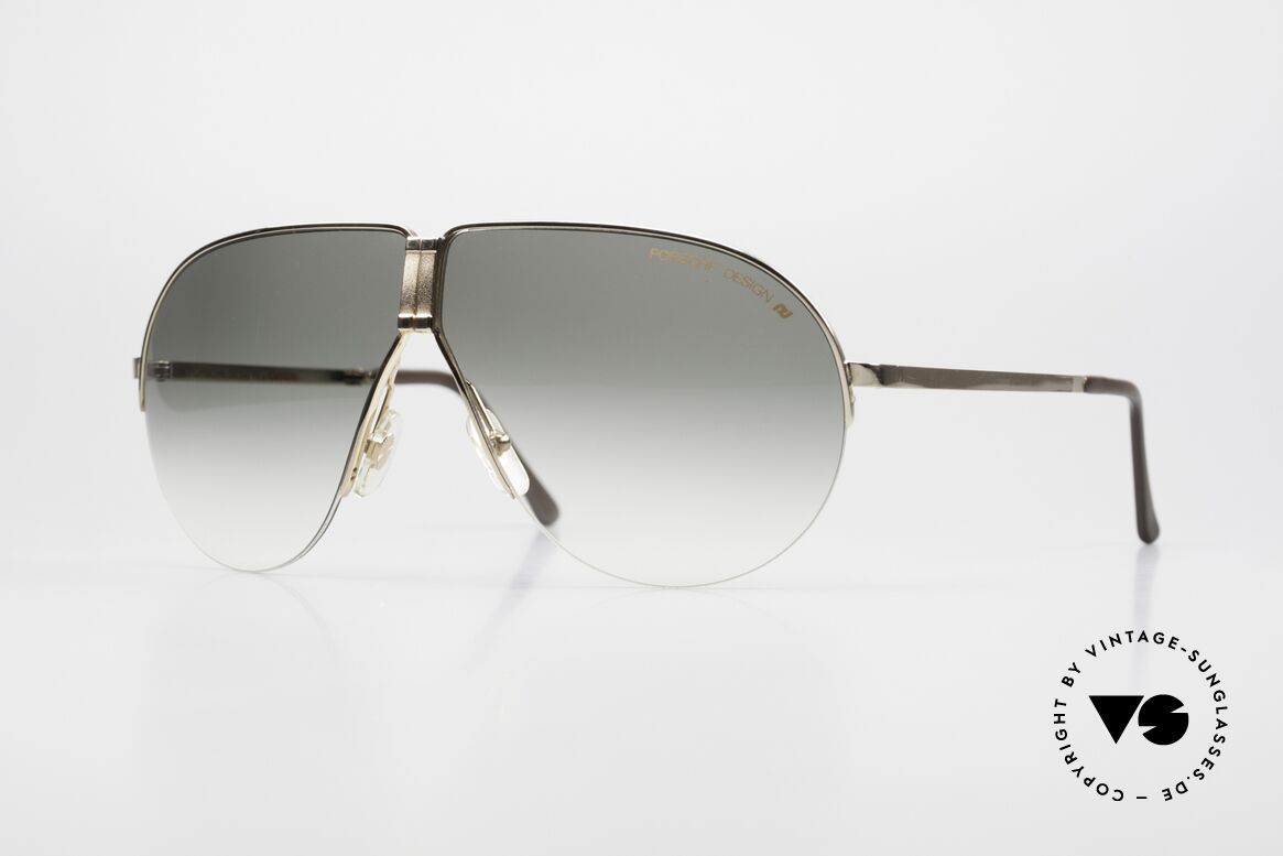 Porsche 5628 Rare 80er Klappsonnenbrille, praktische 80er Jahre Faltsonnenbrille von Porsche, Passend für Herren