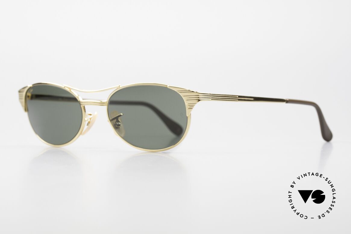 Ray Ban Signet Oval Alte B&L USA 80er Sonnenbrille, fühlbare Top-Qualität; für die Ewigkeit gemacht, Passend für Herren und Damen
