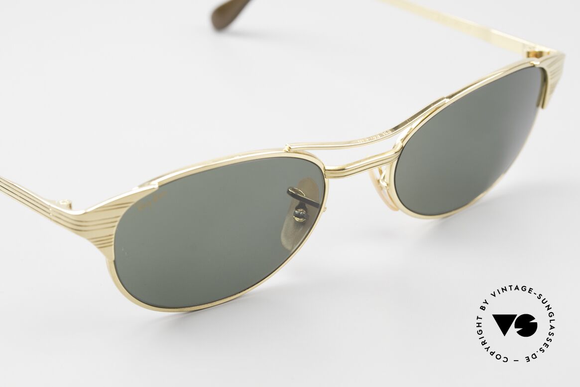 Ray Ban Signet Oval Alte B&L USA 80er Sonnenbrille, KEINE retro Sonnenbrille, 100% vintage Original, Passend für Herren und Damen