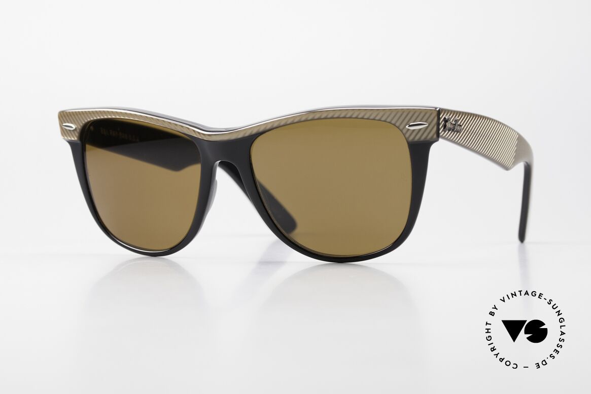 Ray Ban Wayfarer II 80er Kult Sonnenbrille, WAYFARER = der Ray Ban Klassiker 'made in USA', Passend für Herren und Damen