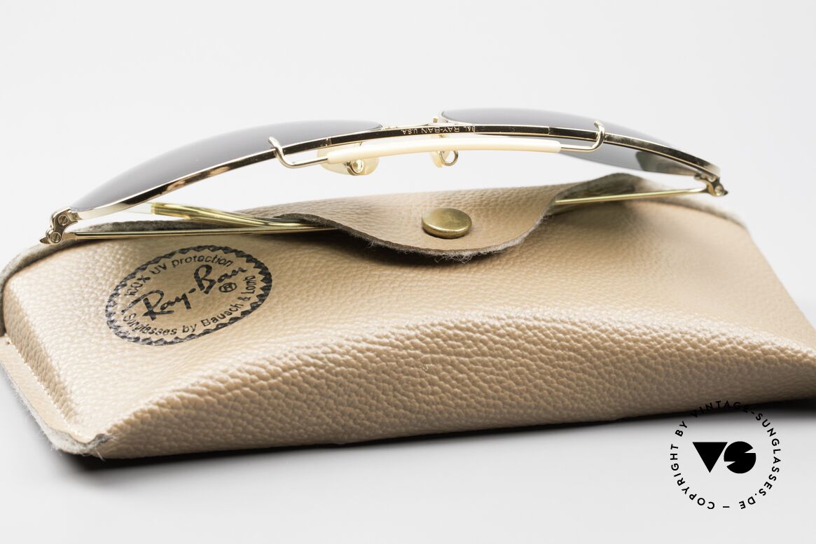 Ray Ban Outdoorsman II B&L USA Brille 80er Aviator, KEINE Retromode, sondern ein altes USA-Original, Passend für Herren