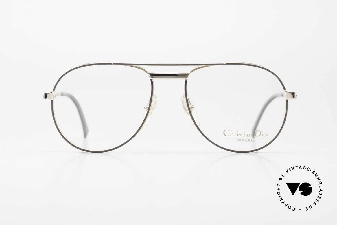 Christian Dior 2448 Vergoldete Monsieur Brille, Luxus Dior Designer-Fassung von 1989; echt vintage!, Passend für Herren