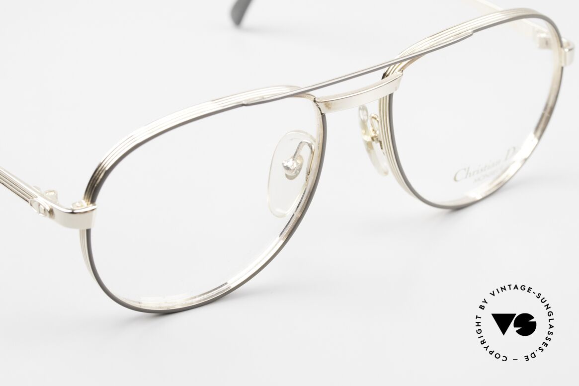 Christian Dior 2448 Vergoldete Monsieur Brille, ungetragen (wie alle unsere alten 1980er Dior Brillen), Passend für Herren