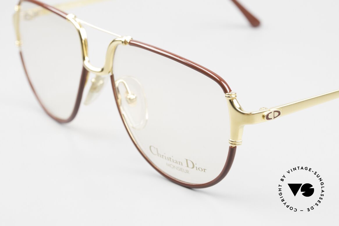 Christian Dior 2327 Monsieur Serie 80er Brille, ungetragen; wie alle unsere vintage Monsieur-Brillen, Passend für Herren