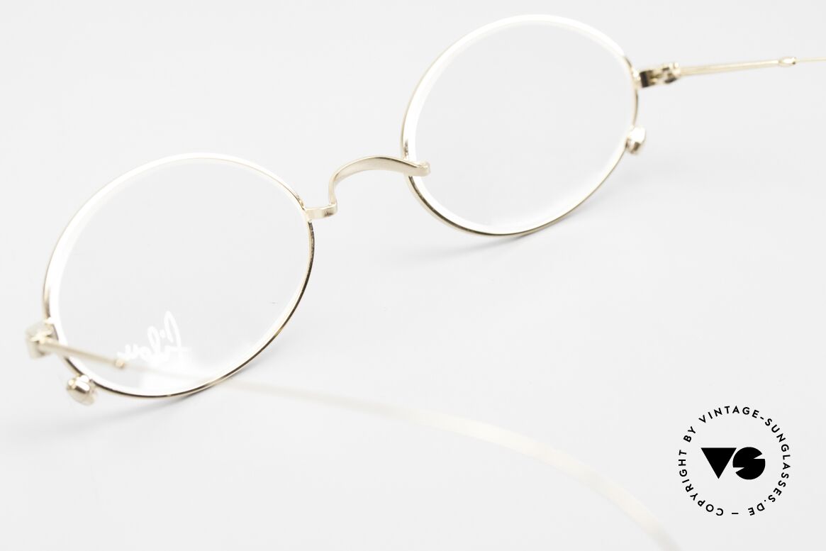 Filou 1900 Im Stile einer Antiken Brille, Größe: small, Passend für Herren und Damen