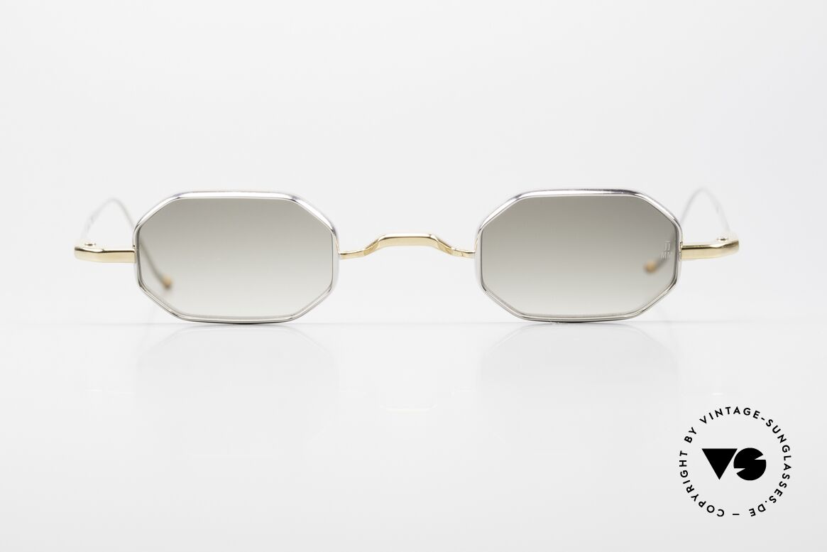 Jacques Marie Mage The Burn Lou Doillon Collaboration, achteckige Jacques Marie Mage Sonnenbrille, The Burn, Passend für Herren und Damen