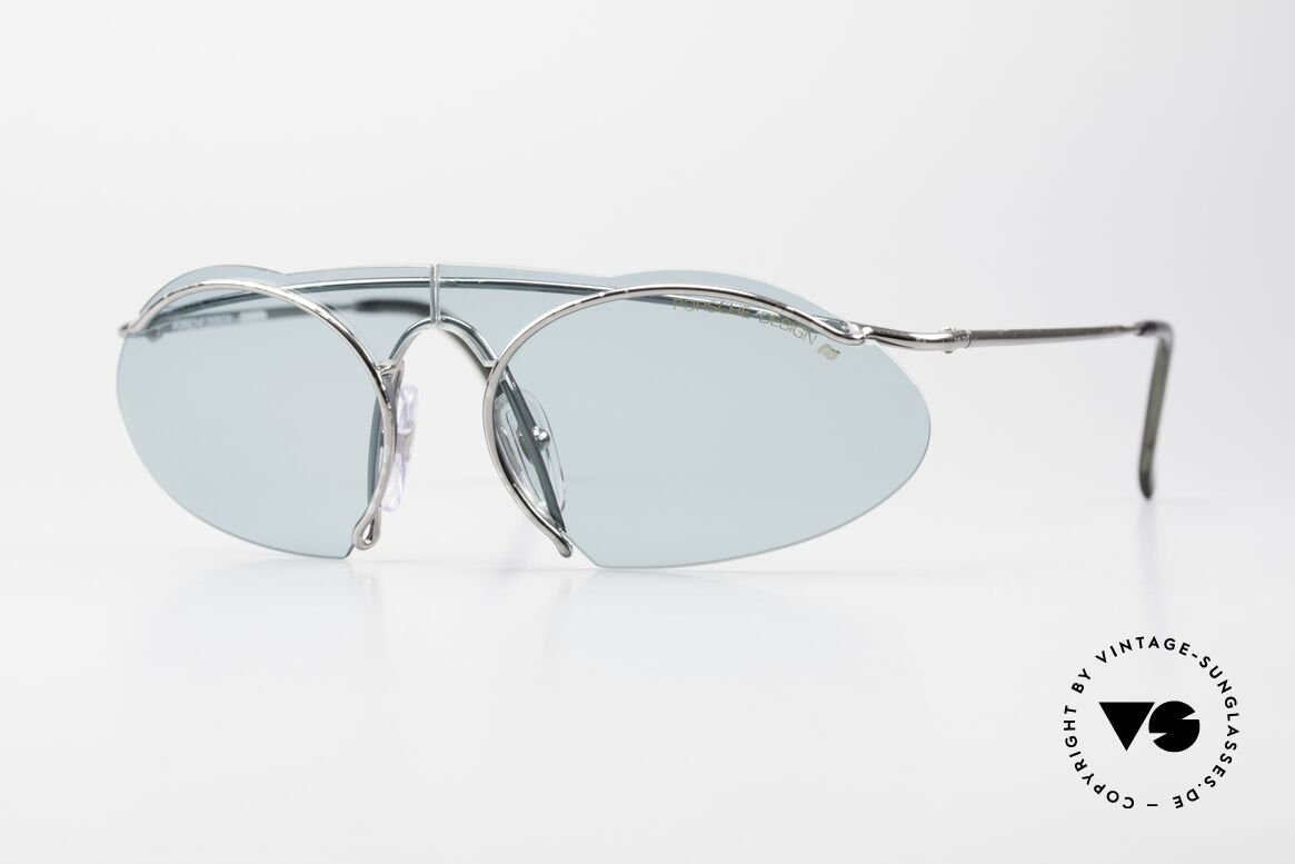 Porsche 5690 2 Styles Sonnenbrille 90er, ultra sportliche, Designer-Sonnenbrille aus den 90ern, Passend für Herren und Damen