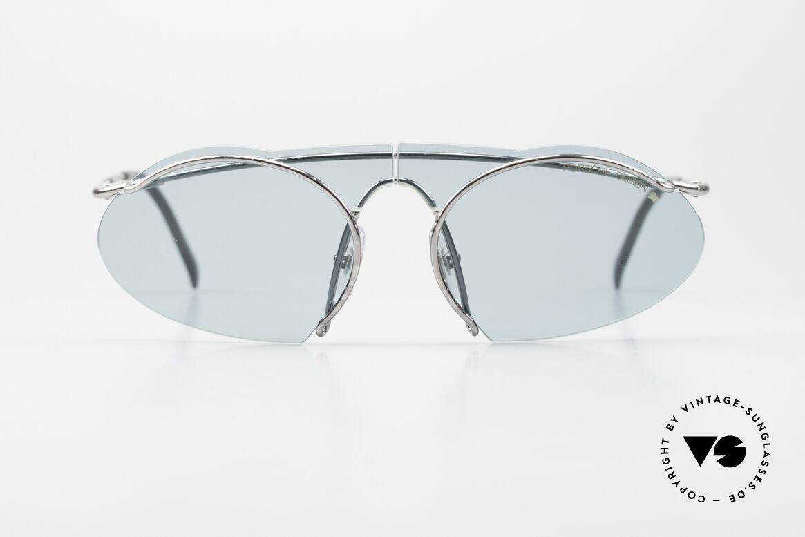 Porsche 5690 2 Styles Sonnenbrille 90er, ultra sportliche, Designer-Sonnenbrille aus den 90ern, Passend für Herren und Damen