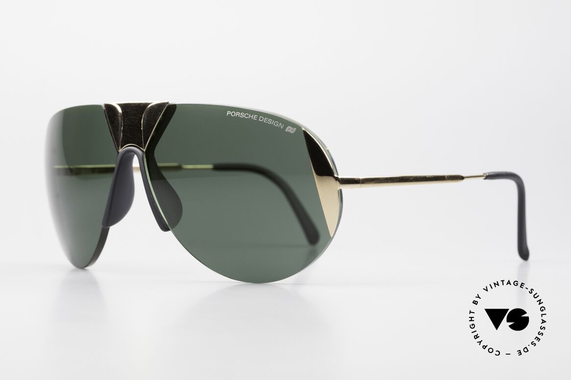 Porsche 5636 Rare 90er Brille Aviator, eine wirklich originelle Rahmen-Konstruktion, Passend für Herren